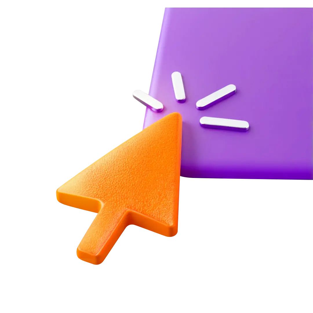 Оранжевый 3D-курсор
